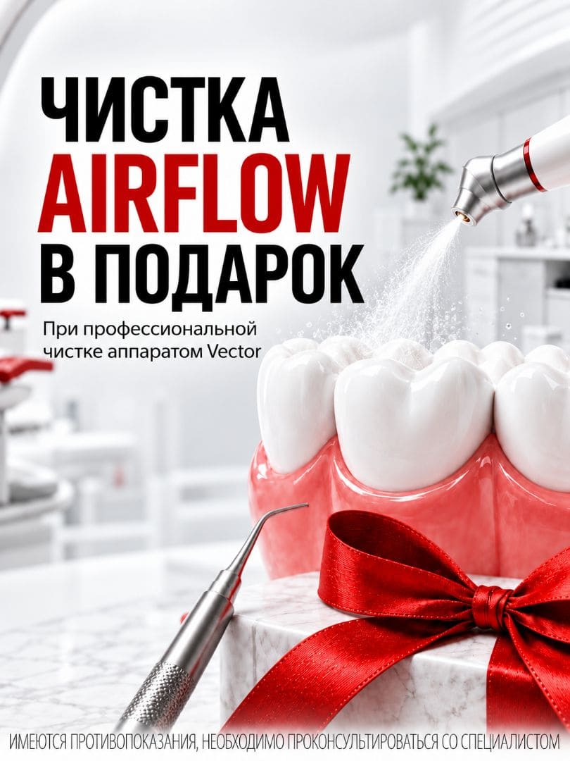 Чистка AirFlow - в подарок!